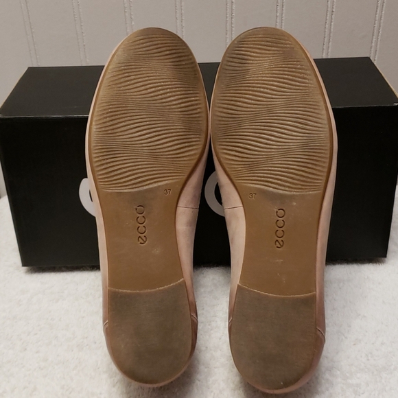Ecco Kelly leather flats, colour woodrose, 6.5 - Picture 7 of 15